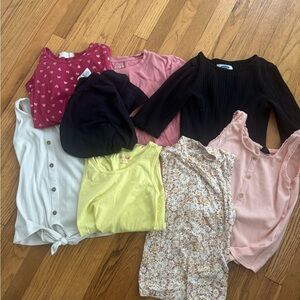 Assorted Girls’ Tops Bundle sz 7/8